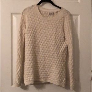 Cream sweater